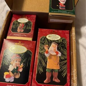 Hallmark ornaments collector’s club set 1999